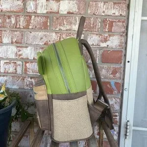 Loungefly | Bags | Loungefly Mini Backpack Yoda Design Used  display picture 2